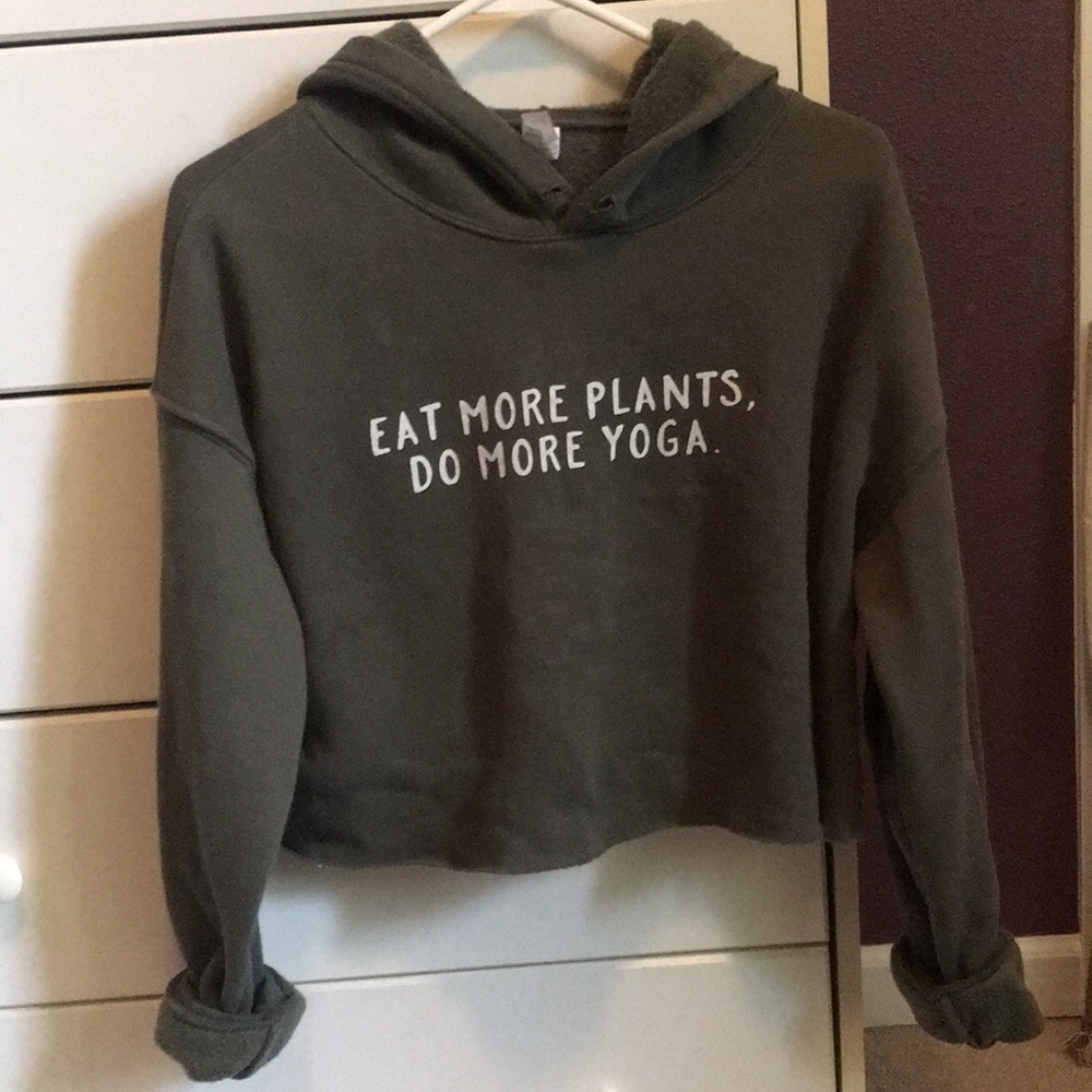 Cropped Vegan Hoodie
